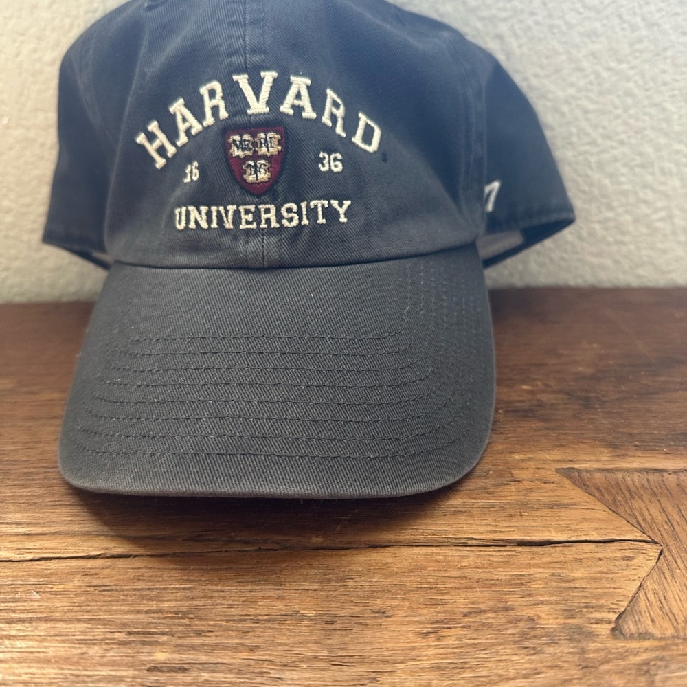 Harvard university cap one size fits all made in Macau